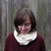 Soft knit twisted cowl - you pick the color
