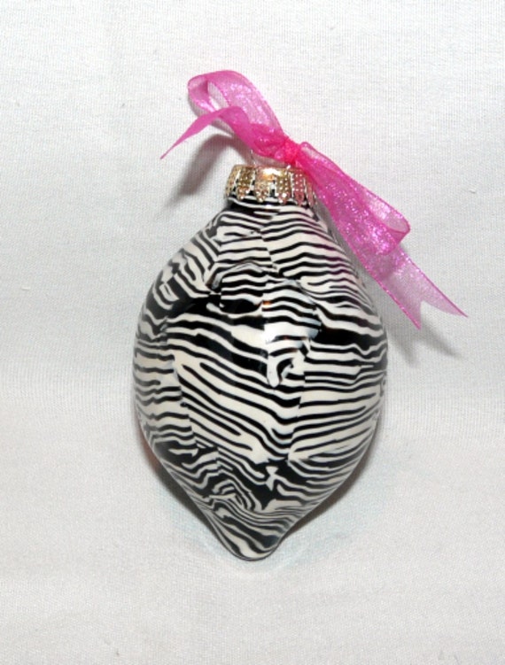 zebra christmas ornament zebra christmas ornament