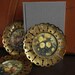 Small Brass Frames - Set of Three Vintage Picture Frames - Made in England