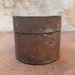 Rusty tin from Spain