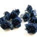 25 Navy Blue Carnations - Artificial Flowers