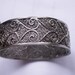 Morocco Moroccan antique silver filigree bracelet - ethnic tribal bracelet