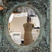 Painted Cottage Chic Shabby Aqua French Mirror MR304
