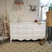 Painted Cottage Chic Shabby White Romantic French Dresser DR378