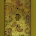Vintage Gold Paisley Switchplate cover