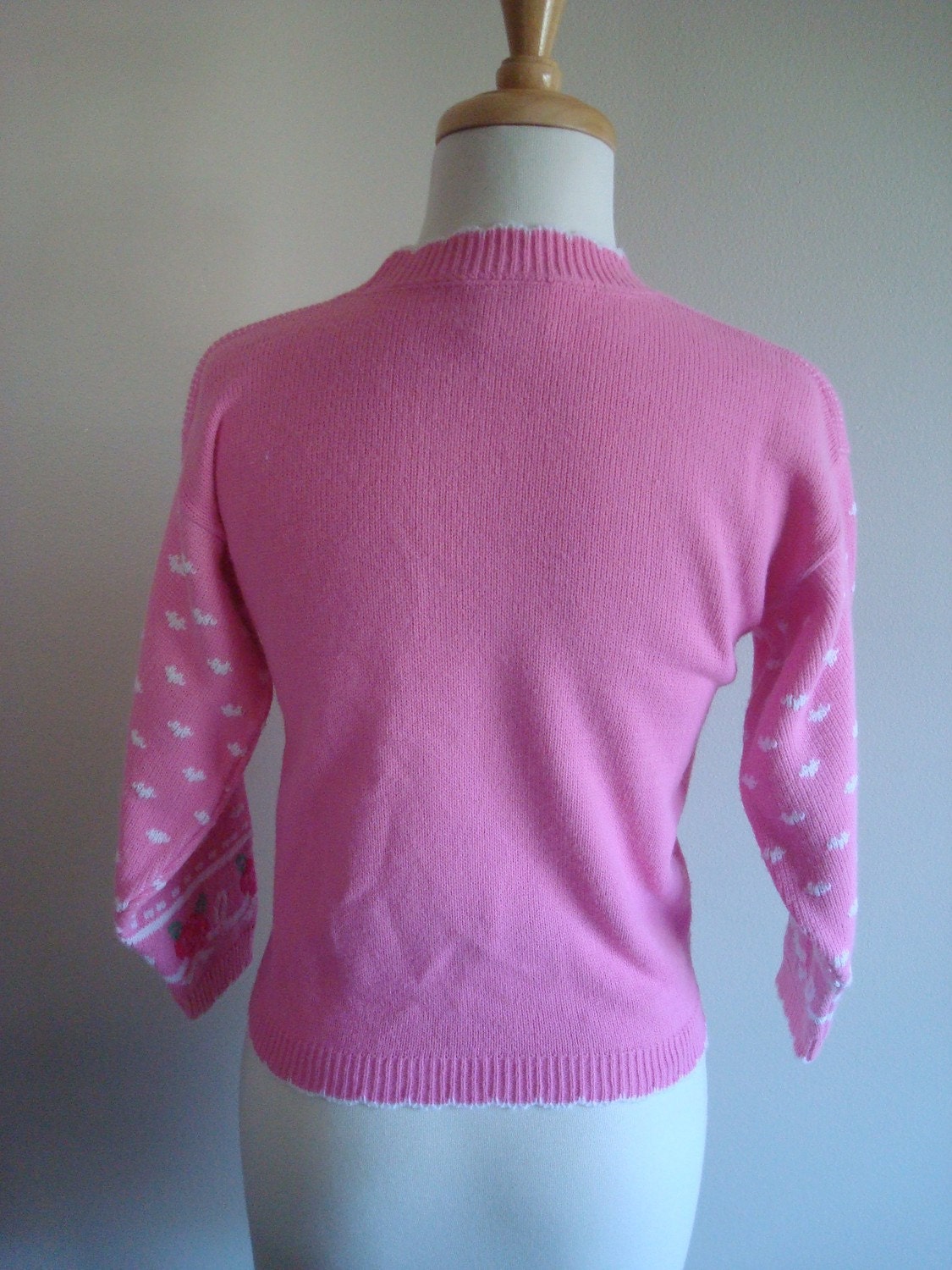 pink barbie sweater