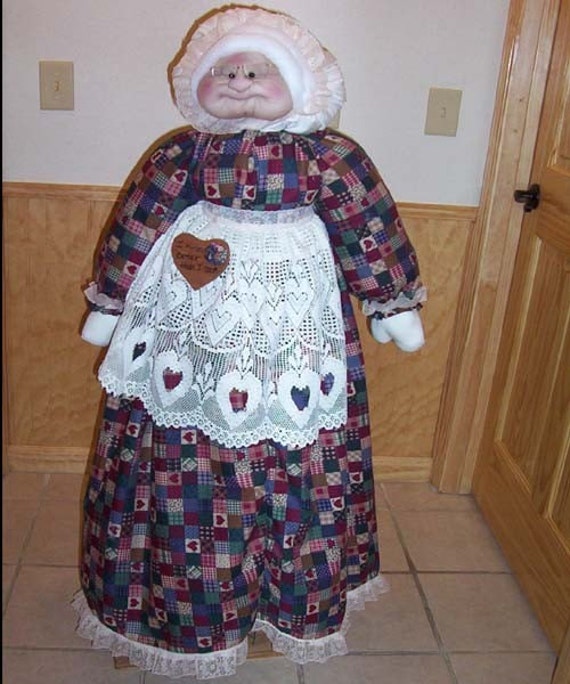 Vacuum Cleaner Cover Soft Sculptured Grandma Jeweltone