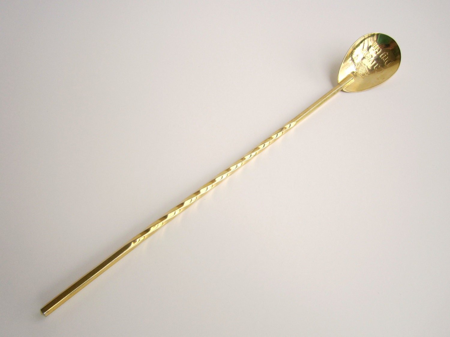 Golden Bar Spoon Retro Housewares Calvert Dry Gin