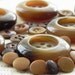 Chocolate delight 40 vintage buttons