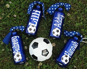 20oz Aluminum Water Bottle Soccer Baseball Basketball Tennis Dance Gymnastics Team Theme Your Team Colors Any Sport Can Be Done