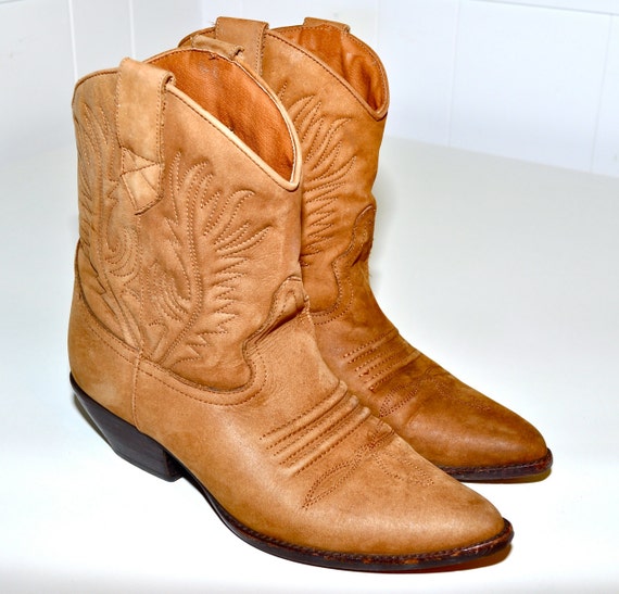 mens cowboy half boots
