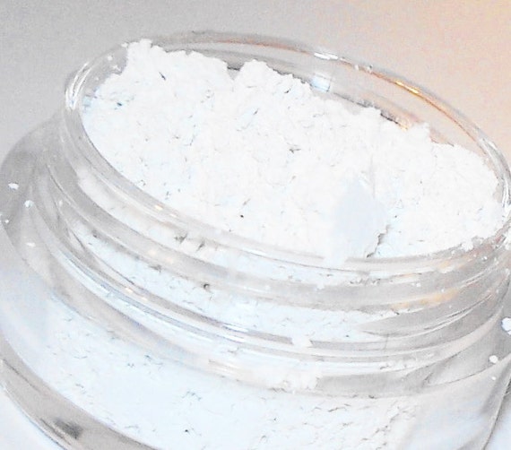 Matte white eyeshadow