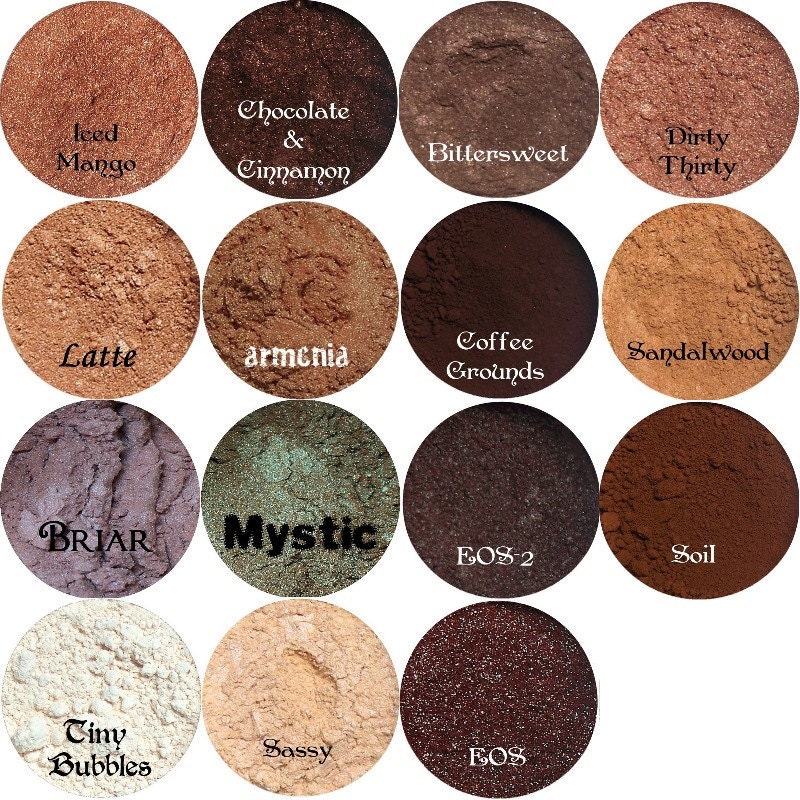 Gold Mineral Eyeshadow Pigment 3 Gram Sifter Jar FOOLS GOLD