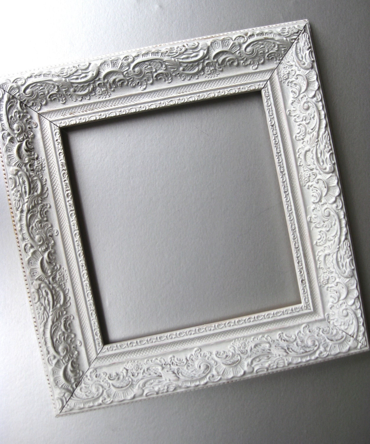 Shabby and Chic Frame Cottage Frame White Frame Vintage