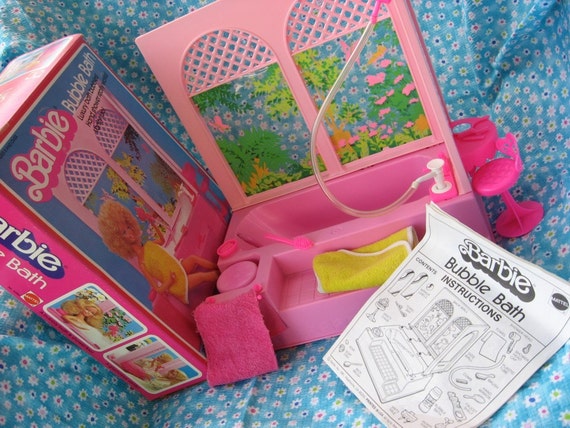 barbie bathtub 1980s