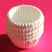 MIDI-Medium Size White Cupcake Liners (150) - perfect for the in between size cupcake