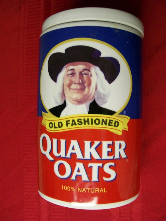 Vintage Quaker Oats Cookie Jar