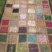Exquisite 5 x 3 Sparkling Patchwork Quilt/Wall Hanging. Hand made.