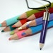 Purple Colored Pencil Necklace