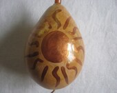 Sun and Moon Gourd Ornament