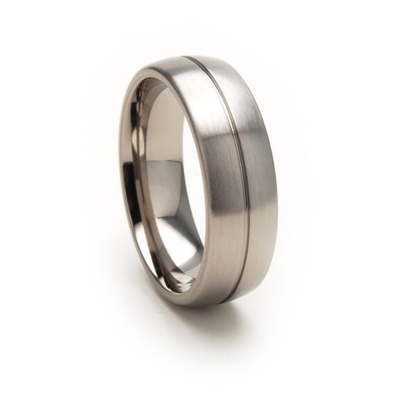 USA Made 7 mm Aerospace Grade Titanium Wedding Ring