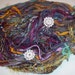 Handspun Yarn - Royal Family Handspun Soft Merino Bamboo Art Yarn - 82 Yards - 4.1 oz.