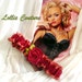 Burlesque Costume Garter with your choice of colors - 1pc Halloween lingerie Bridal Wedding
