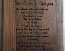 Popular items for prayer plaque on Etsy