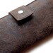 Reserved for Christy faux tooled leather vegan bifold clutch