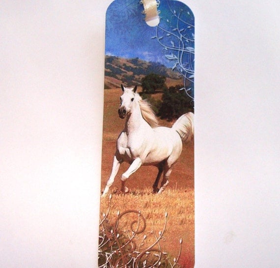 horse bookmarks set of 8 variety horses book