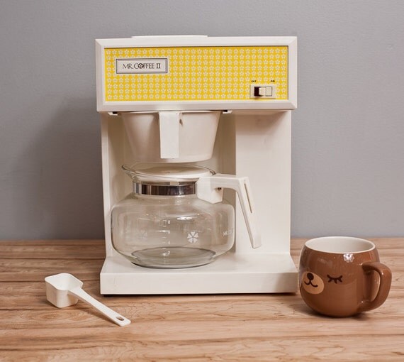 Items similar to Vintage Coffee Maker New In Box Mr Coffee II Coffee