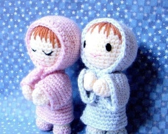 Amigurumi pattern -Say Prayers - Crochet Amigurumi doll pattern / PDF