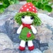 Amigurumi - Strawberry Qtie - Crochet Amigurumi doll pattern / PDF