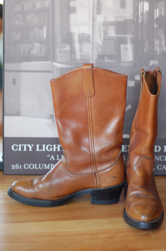 Vintage 'Mason' Western Cowboy Boots