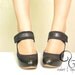 Chloé navy wedges - 1990 by cubesandsquirrels