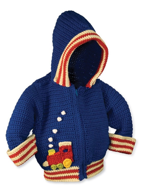 Crochet Hoodie Pattern Baby Boy Crochet Pattern Crochet