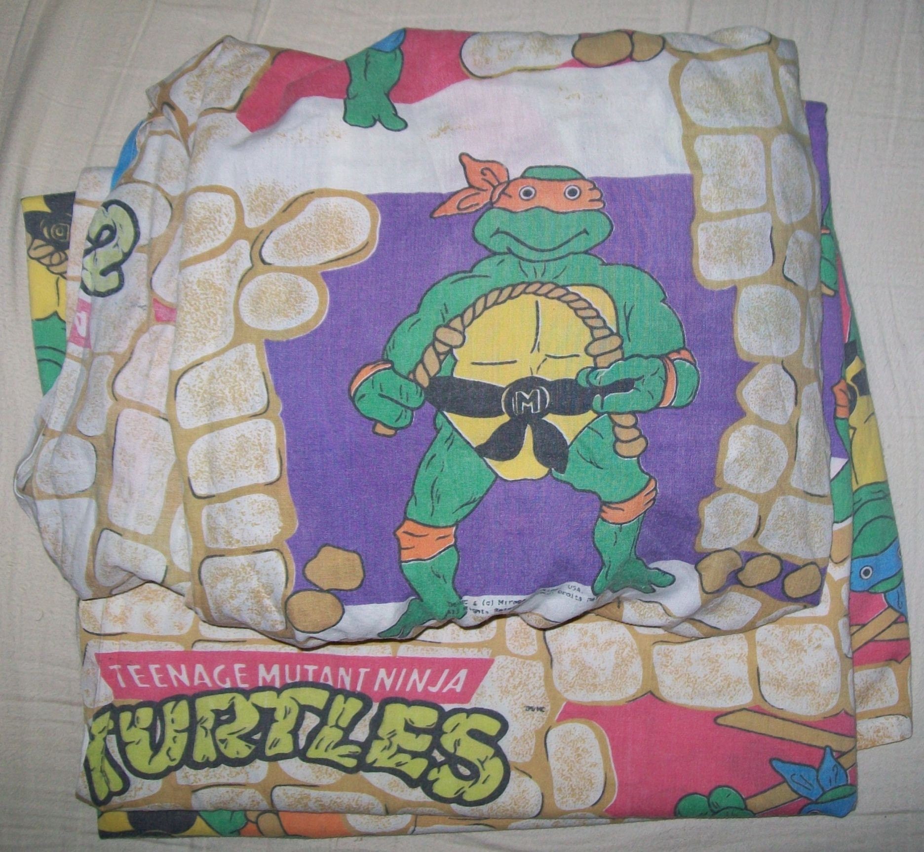 teenage mutant ninja turtles twin bedding set