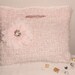 Crochet Tote Bag - Blush Wine Sweet Little Handbag
