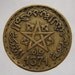 Vintage 10 Francs AH 1371 Maroc MOROCCO STAR High Grade aluminum bronze Coin