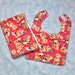 Cute Baby Bib and Baby Burp Cloth - Teddy Bears