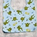 SALE - Baby Bib - Colorful Frogs Bib for a New Mom Gift Idea