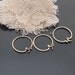 4Pcs Antiqued Vintage Brass Pendant (20726)