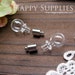 Last - Big Sale -18Pcs Lovely Glass bottle pendants with a Loop on top - Ball (BL004)-Clearance Sale