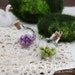 5Pcs Lovely Globe bottle pendants with a Loop on top - Ball (BL008)