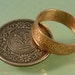 COIN RING JEWELRY - (( Pre-War Japanese 1 Yen Coin )) - (Choose The Ring Size You Want)
