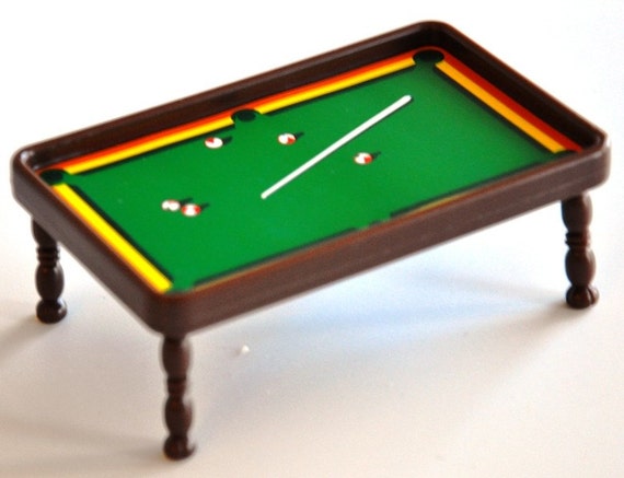 Pool Table Billiards Cake Decoration Or Topper