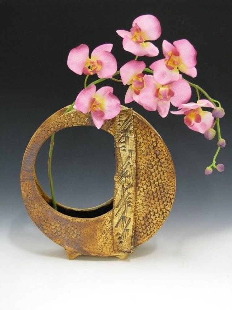 Ikebana 'Basket' Vases by Doris FischerColbrie by HigherFire