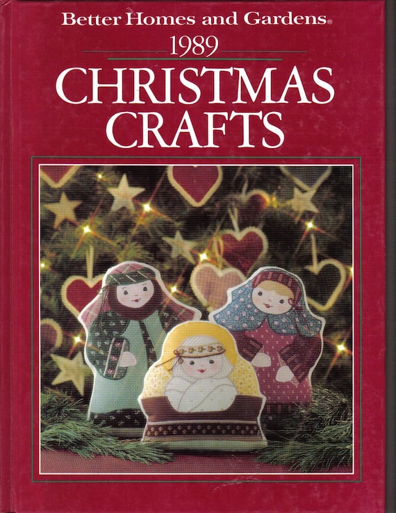 Christmas CRAFTS 1989 / Hardcover Book