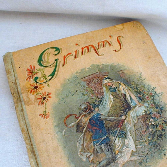 24+ Antique Grimm&#039;s Fairy Tales Book Background