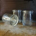 Antique/Vintage Individual Clear Glass Milk Creamers Lot of 3